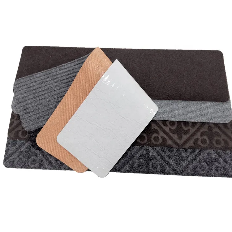 Rubber Stair Tread Carpet Mat With Latex Backing