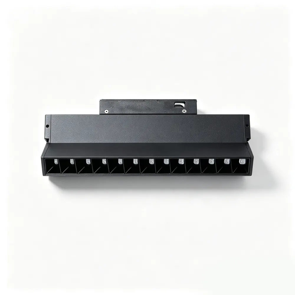 Recessed/Surface-Mounted Aluminum Magnetic LED Track Spotlight product sample