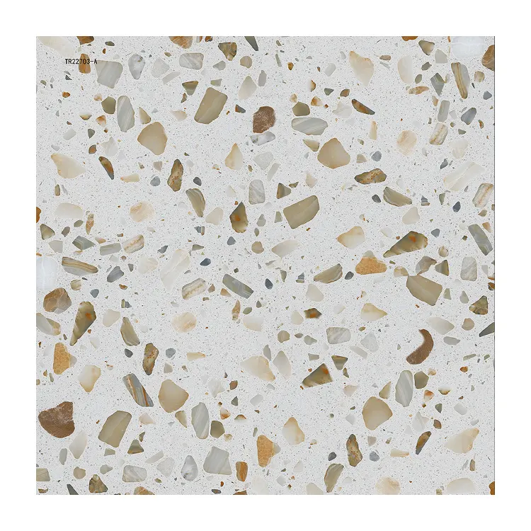 Non-Slip Stone-Look Matte Porcelain Floor Tile 600x600mm