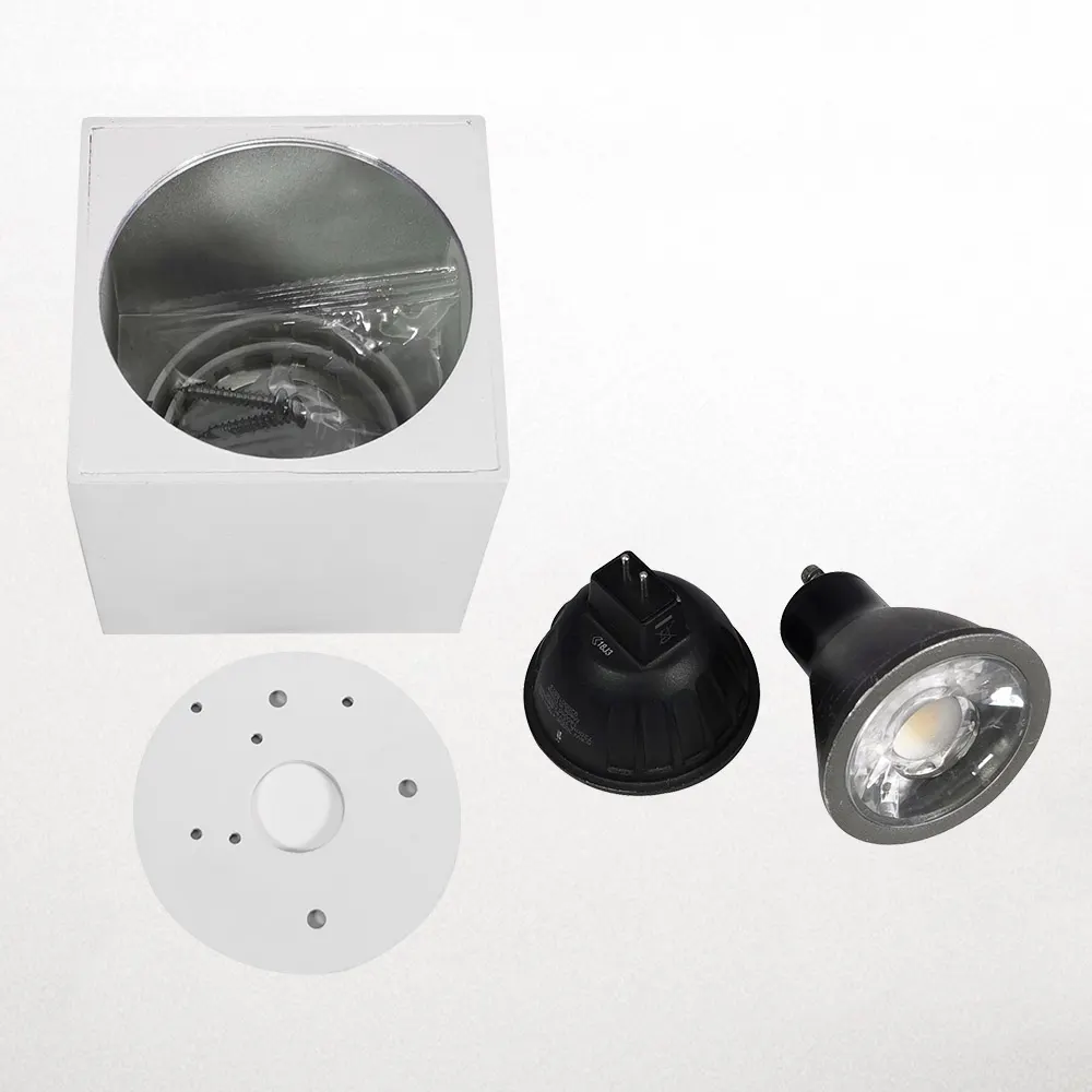 Surface-Mounted Aluminum COB LED Downlight 3-15W IP65/IP54/IP44