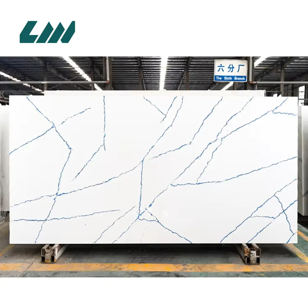 Calacatta Engineered Quartz Slab 3200x1600mm