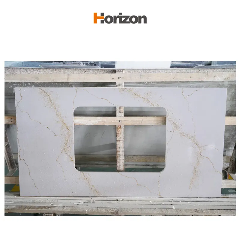 Calacatta Engineered Quartz Slab 3200x1600mm