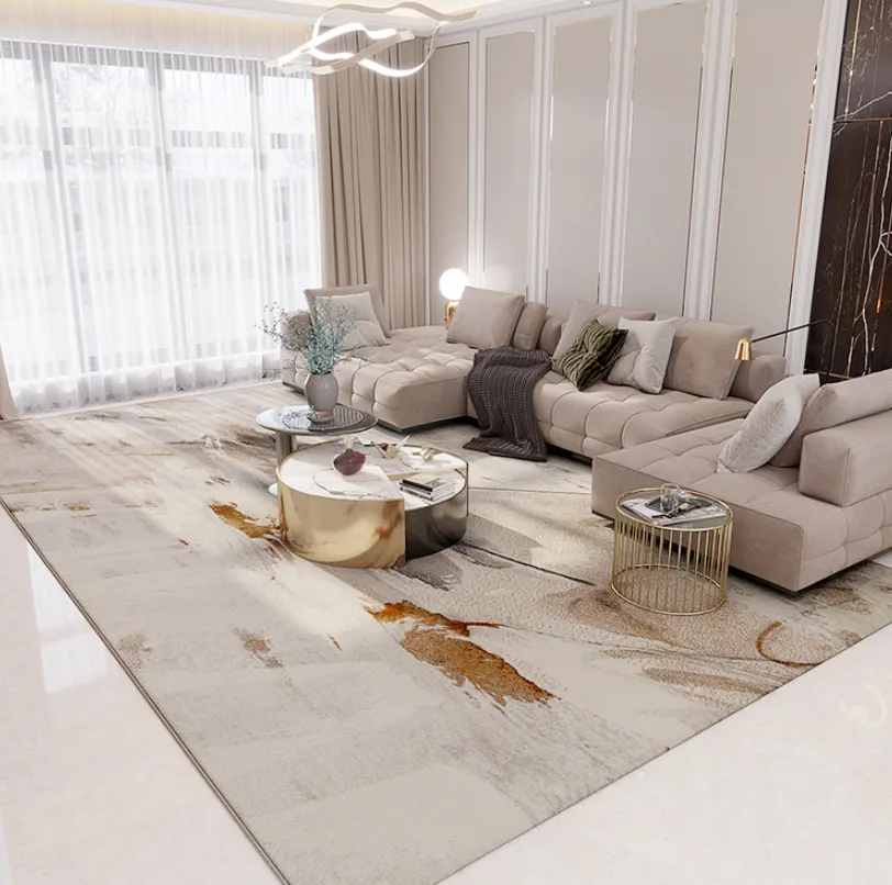 Polypropylene Area Rug 10-18mm Thick With Nylon Backing