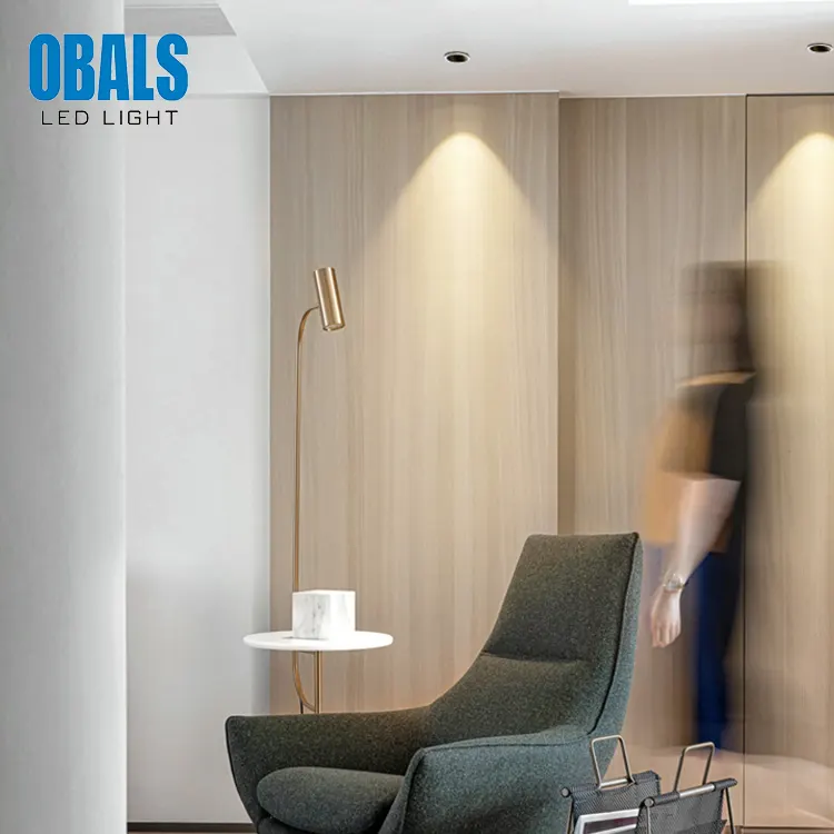 Adjustable Recessed/Surface-Mounted Round COB LED Downlight 9-30W