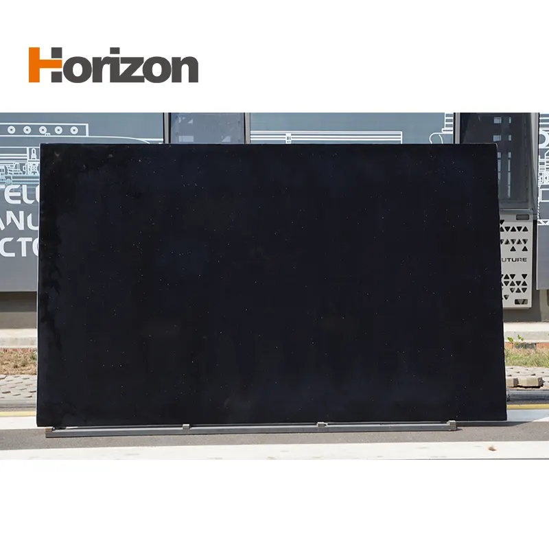 Jade-Look Black Engineered Quartz Slab 3200x1600mm