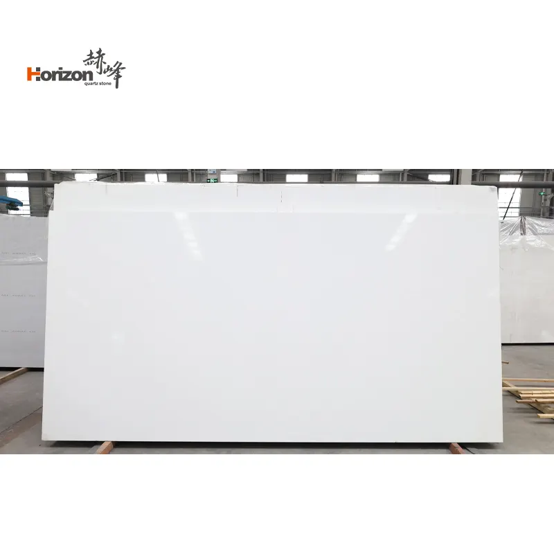 White Engineered Quartz Slab 3200x1600mm