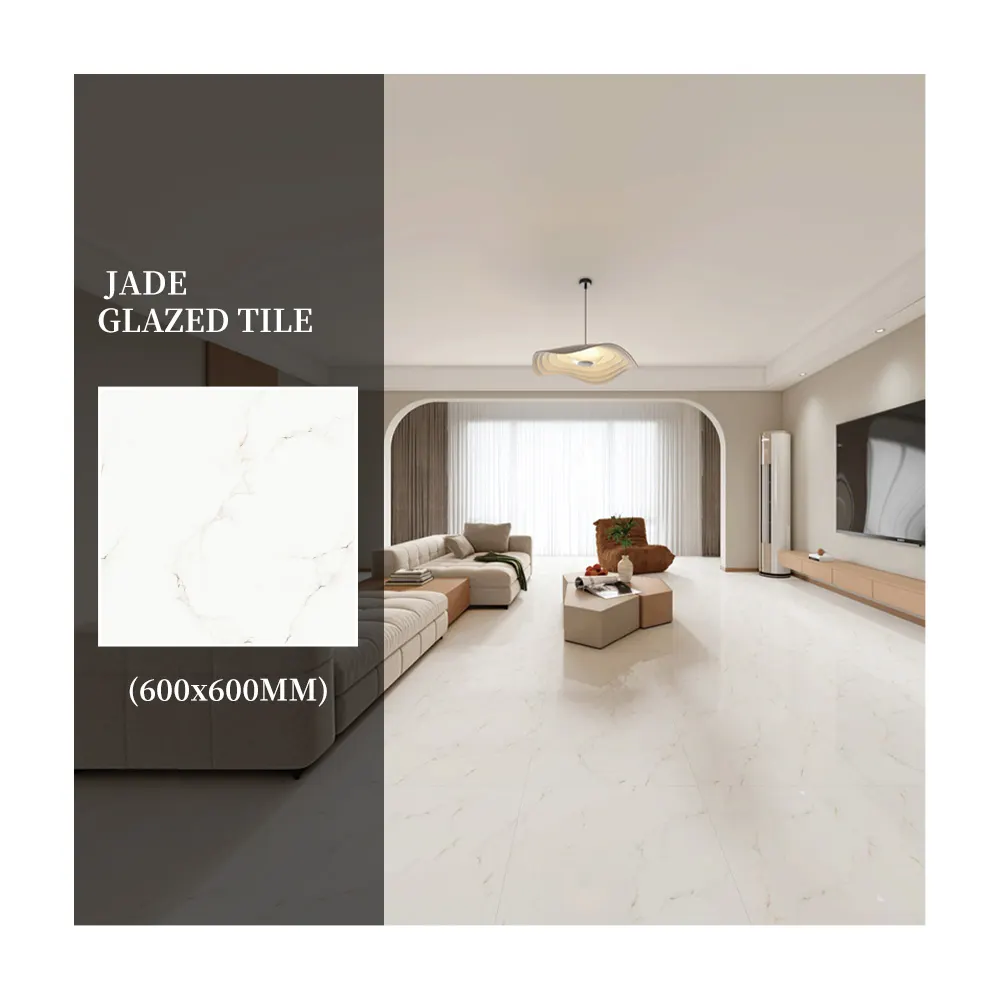 Stone-Look Porcelain Floor Tile 600x600mm