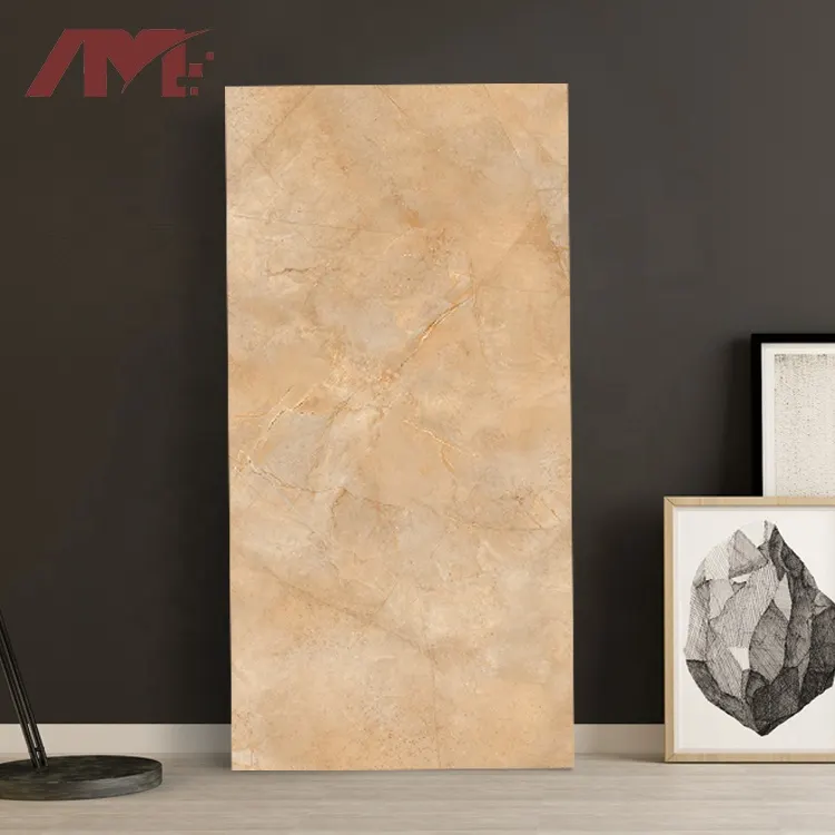 Non-Slip Marble-Look Ceramic Wall And Floor Tile 300x600mm