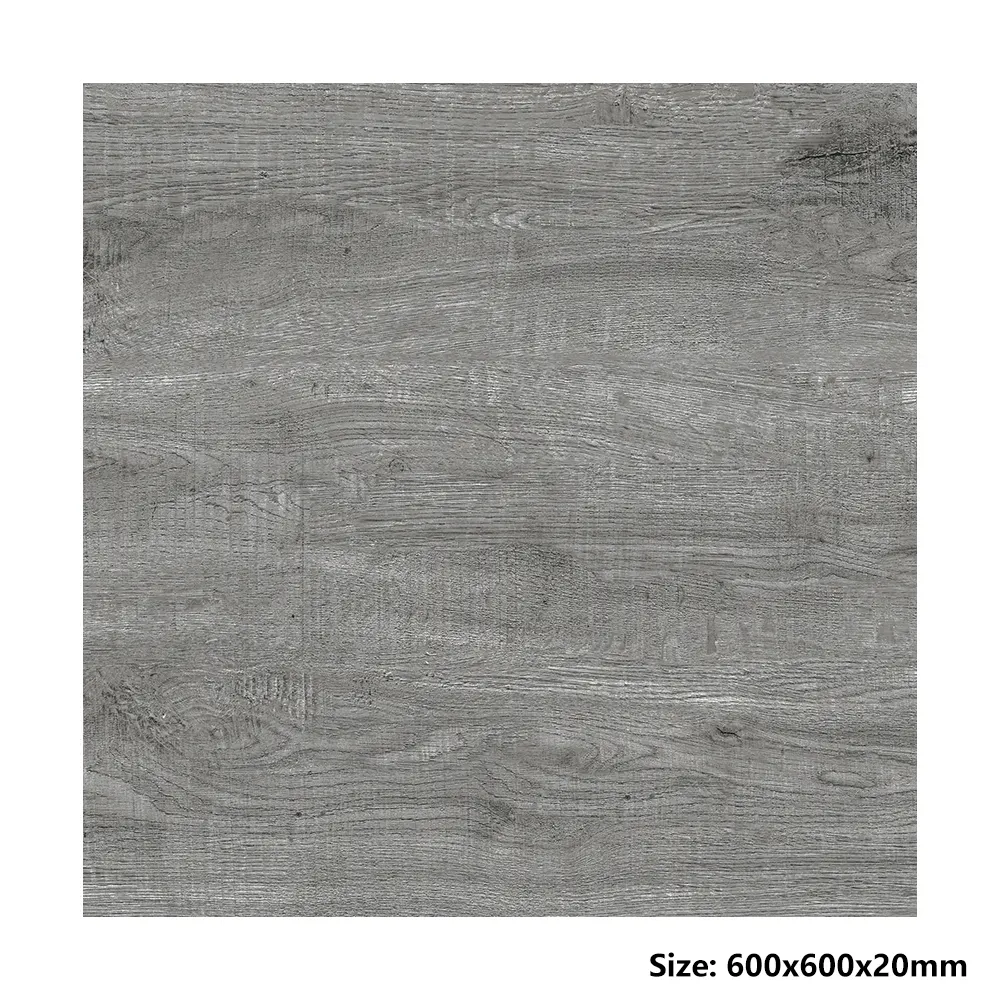 Non-Slip Stone-Look Porcelain Outdoor Tile 600x600mm