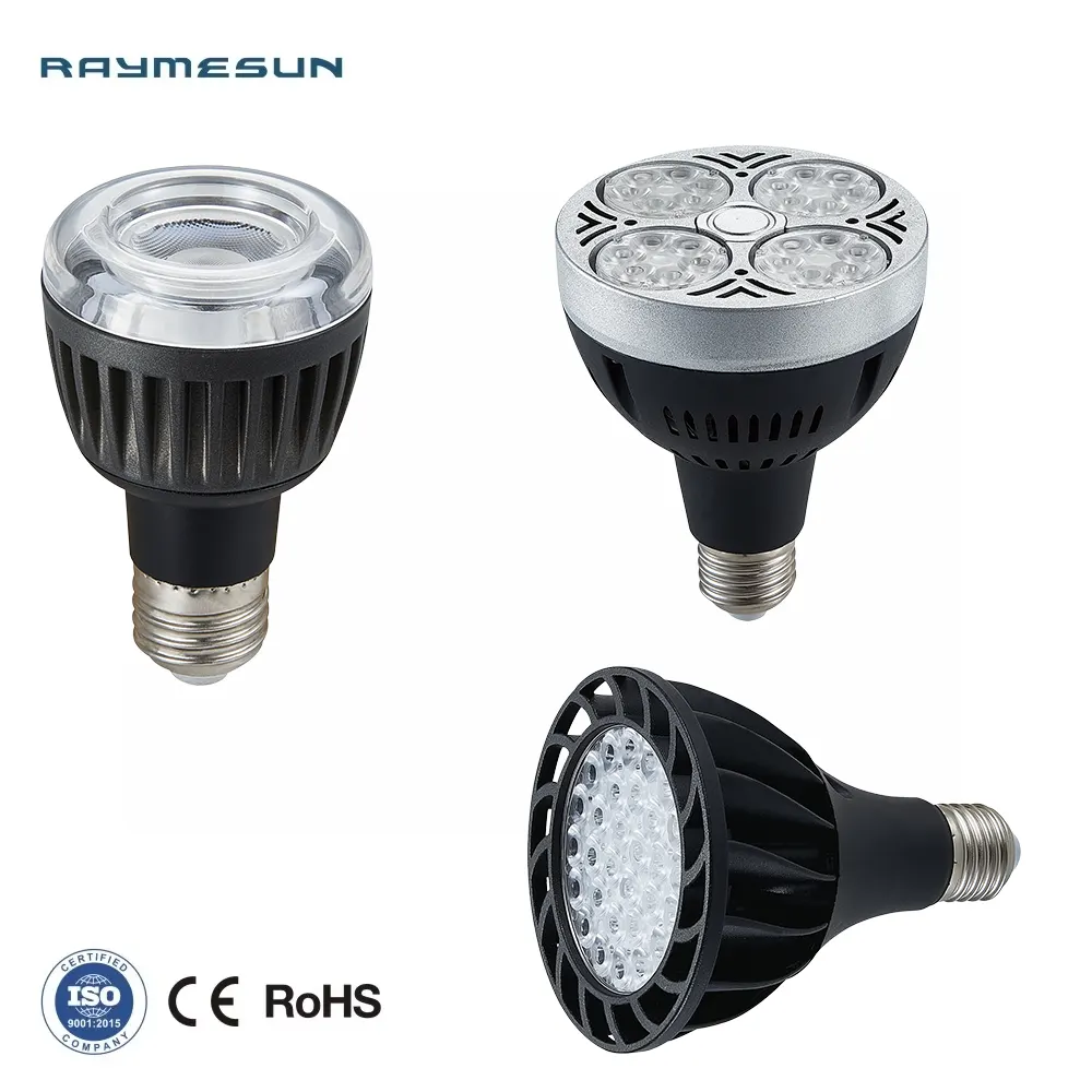 Aluminum LED Light Bulb 5-60W E27/B22/MR16 Base 2700K