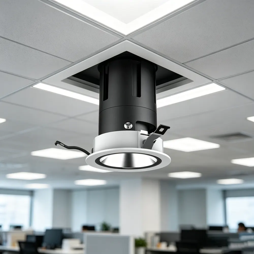 Anti-Glare Rotatable Recessed LED Downlight