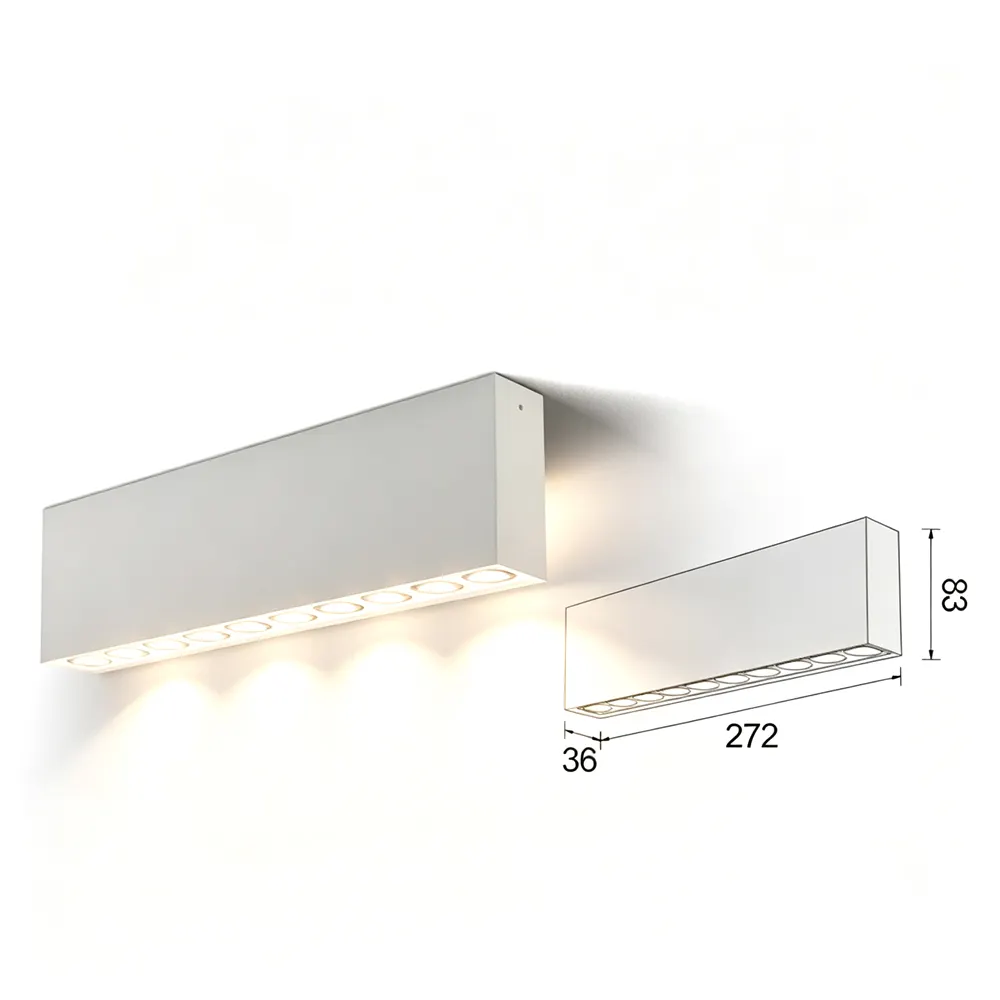 Recessed Aluminum LED Grille Spotlight