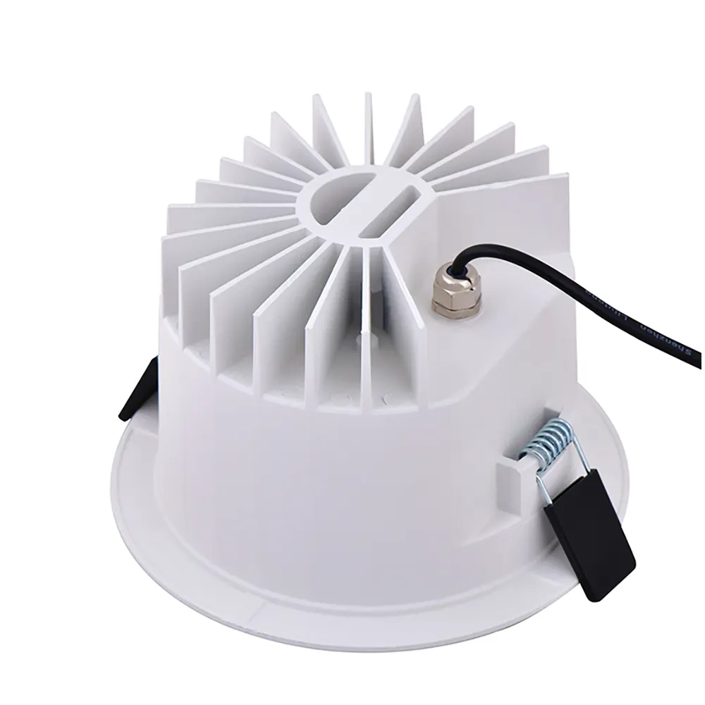Dimmable TRIAC Recessed LED Downlight 10/40W 240V IP65 90-200m