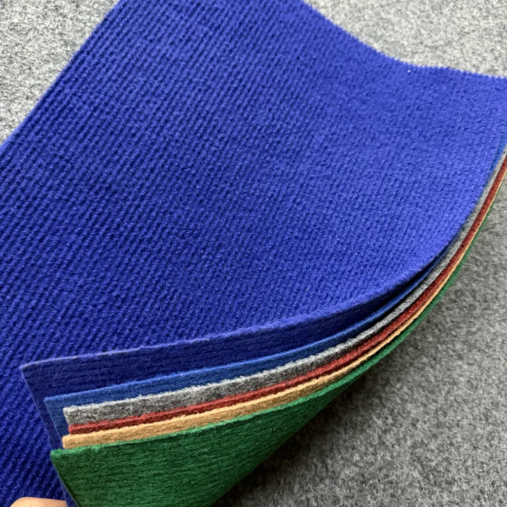 Nonwoven Needle-Punched Ribbed Polyester Floor Carpet