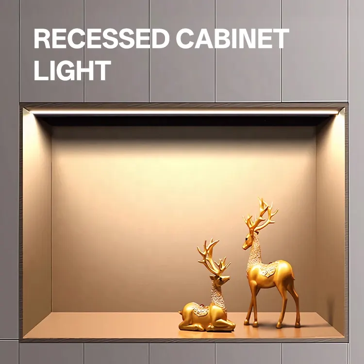 Recessed Aluminum LED Cabinet Light 6.2W