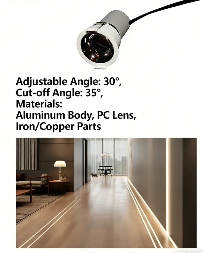 Aluminum LED Light Fixture 8-25W