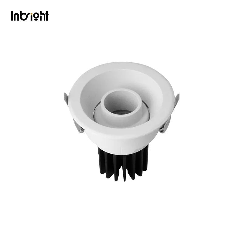 Anti-Glare Dimmable Recessed COB LED Downlight 8W IP65