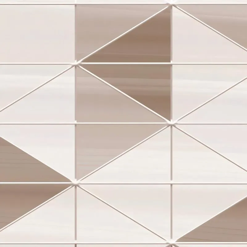 Marble-Look Glazed Ceramic Wall And Floor Tile 300x300mm