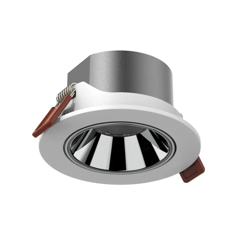 Recessed/Surface-Mounted Round Aluminum COB LED Downlight