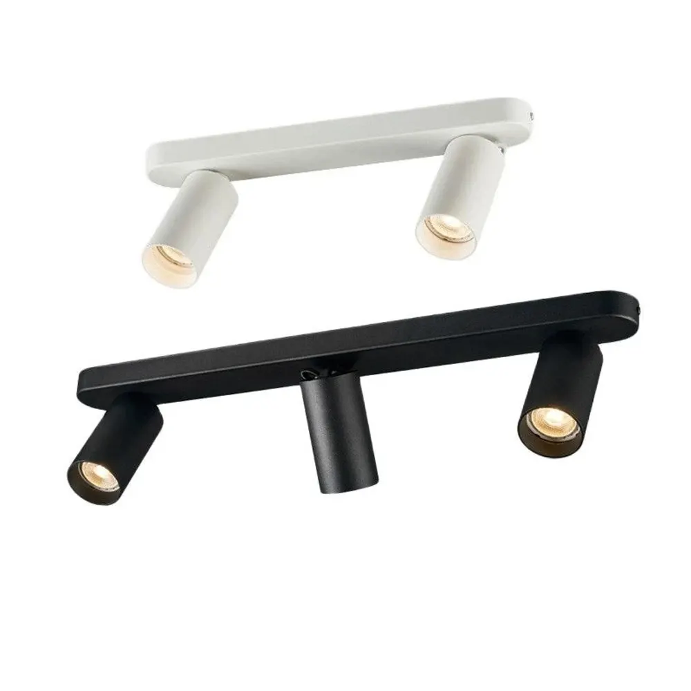 Adjustable Surface-Mounted Aluminum LED Track Spotlight 5-7W