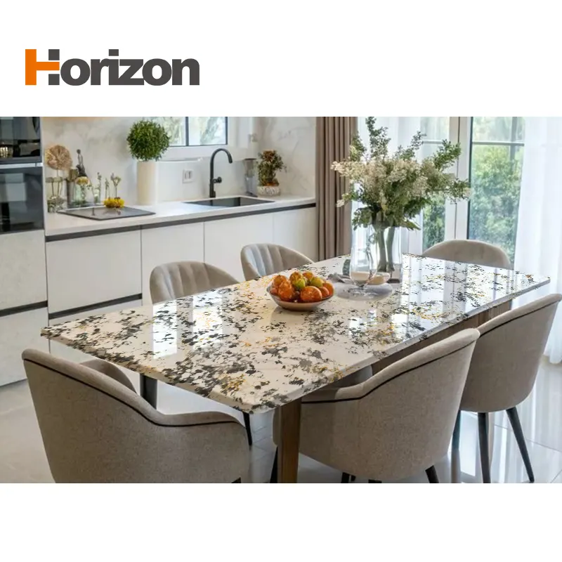Polished Engineered Quartz Slab 3200x1600mm