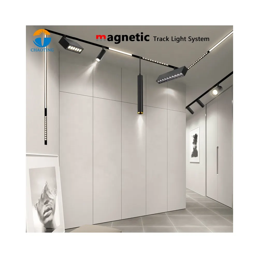 Smart Dimmable Aluminum Magnetic LED Track Spotlight 7W product sample