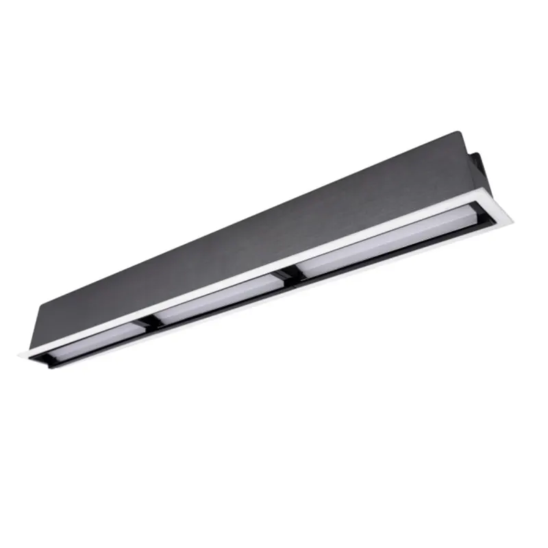 Anti-Glare Recessed Aluminum LED Grille Spotlight