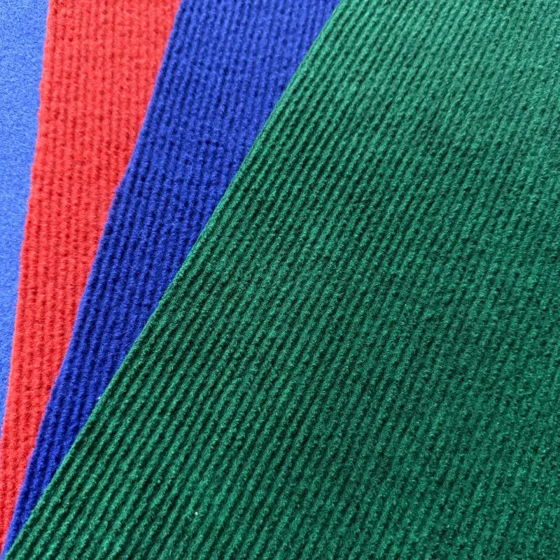 Ribbed Polyester Exhibition And Event Carpet