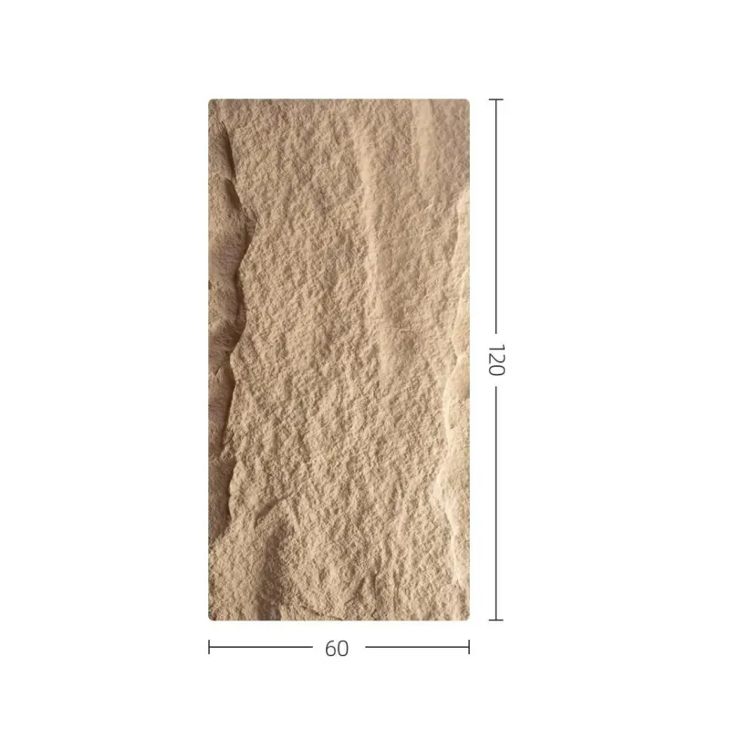 PU Stone-Look Wall Panel For Interior And Exterior Wall Cladding