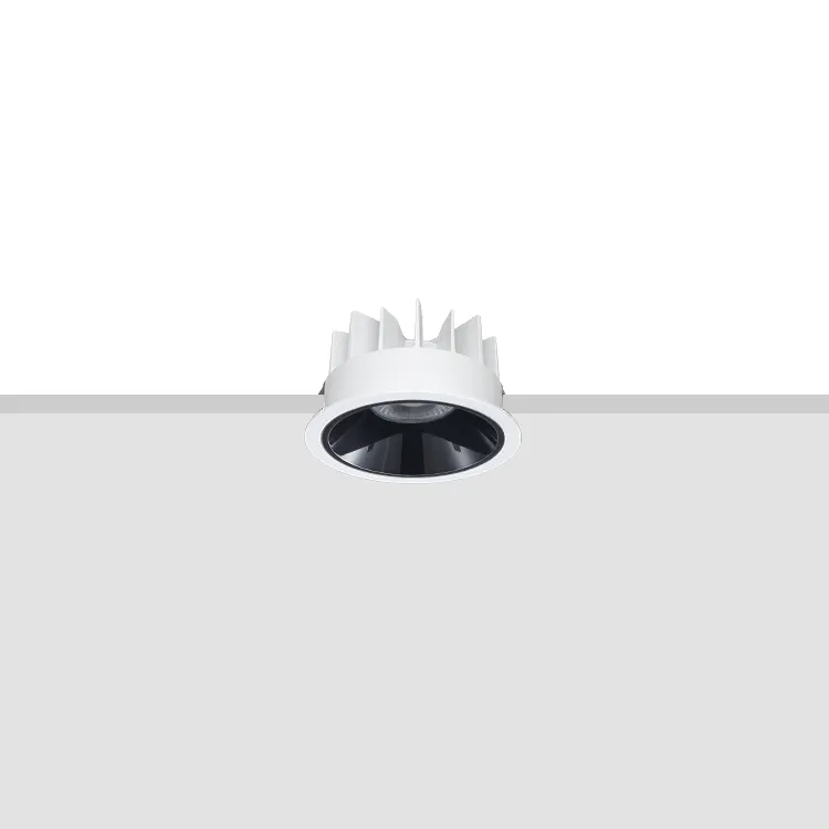 Anti-Glare Adjustable Recessed LED Downlight Black/White 10-50W IP65