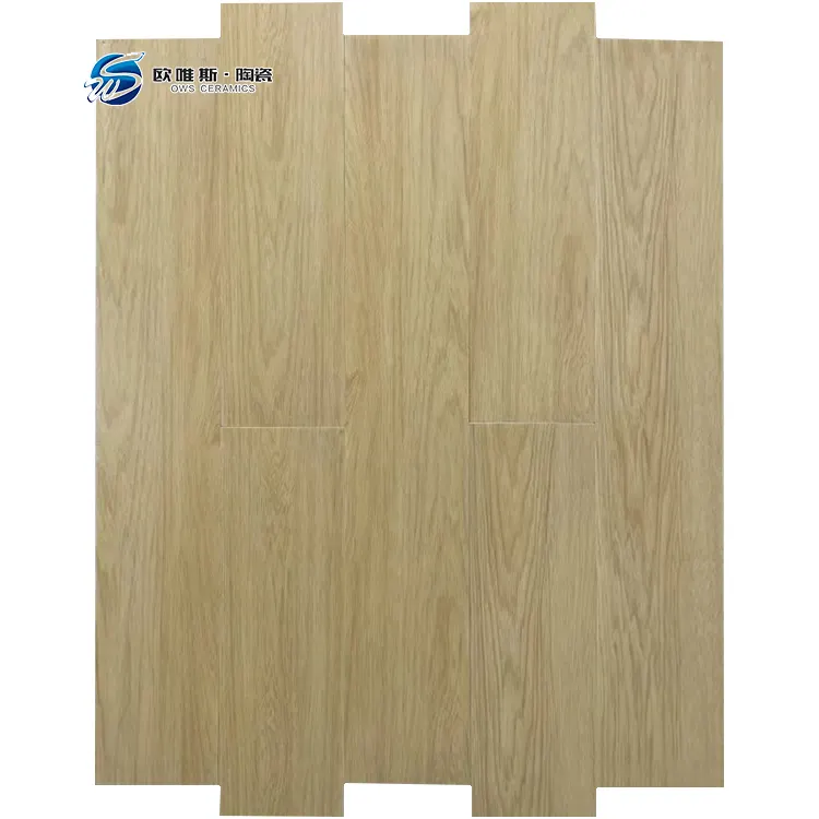 Non-Slip Wood-Look Ceramic Floor Tile 150x900mm