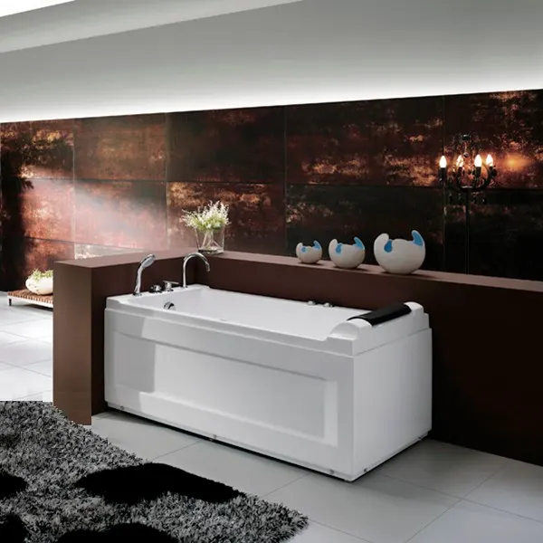 Acrylic Round Whirlpool Massage Bathtub 1.5m