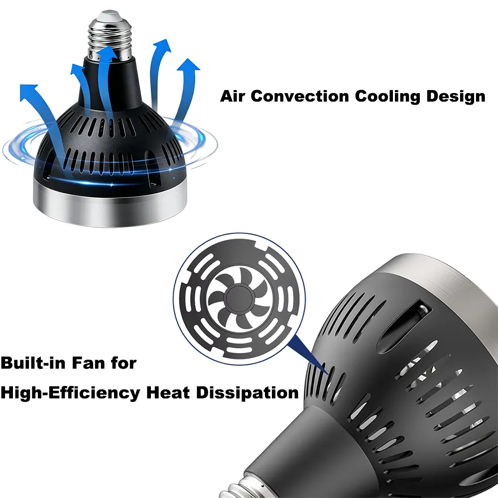 Aluminum LED Light Bulb 5-60W E27/B22/MR16 Base 2700K