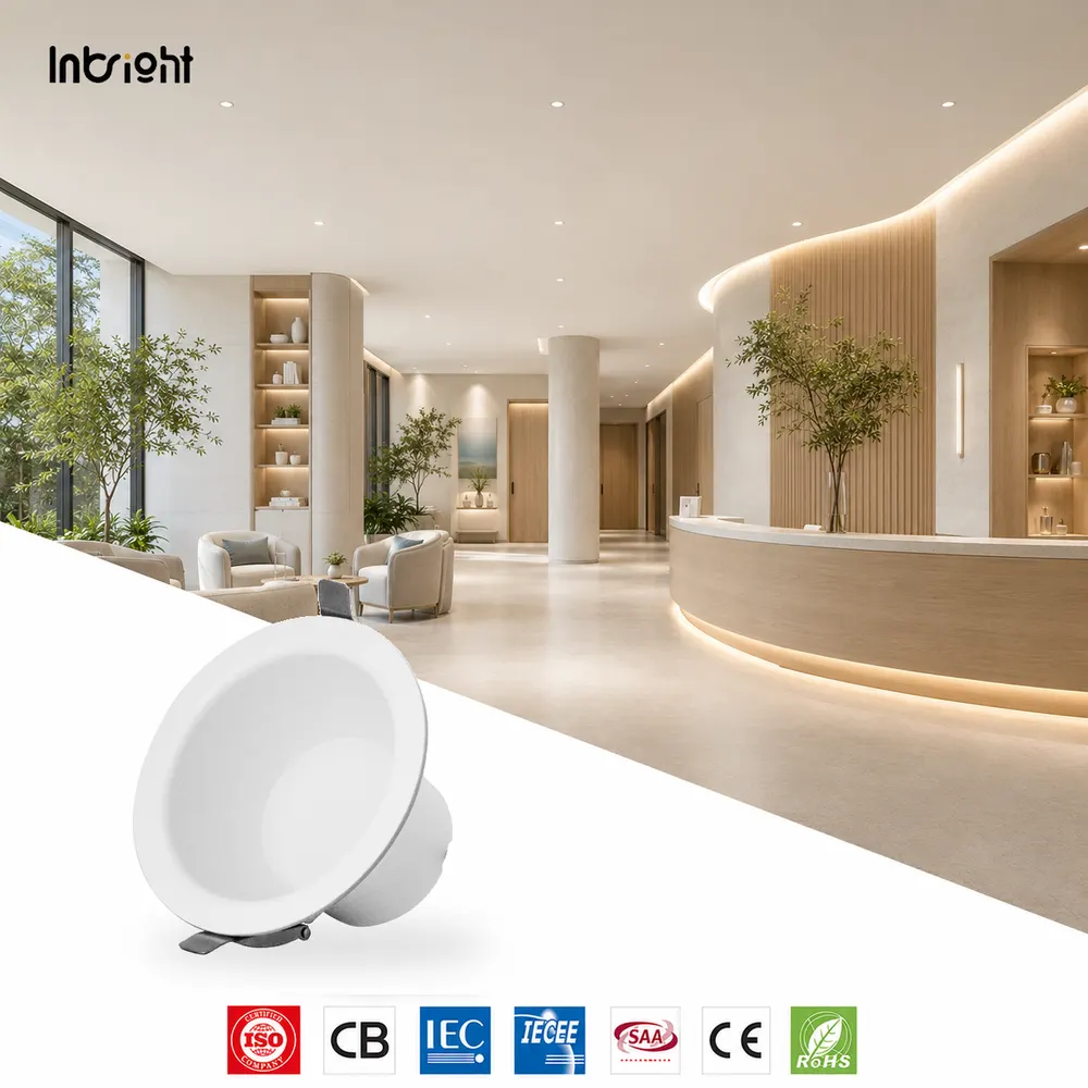 Anti-Glare Recessed Aluminum LED Downlight 15-35W