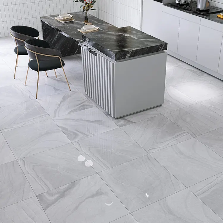 Stone-Look Porcelain Floor Tile 600x600mm