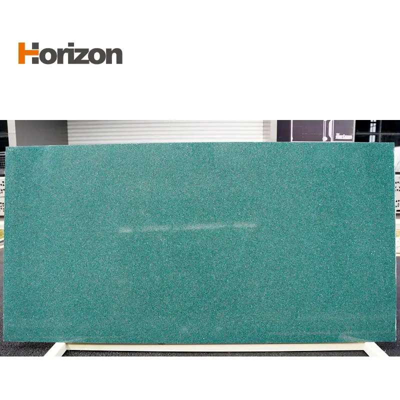 Green Engineered Quartz Slab 3200x1600mm