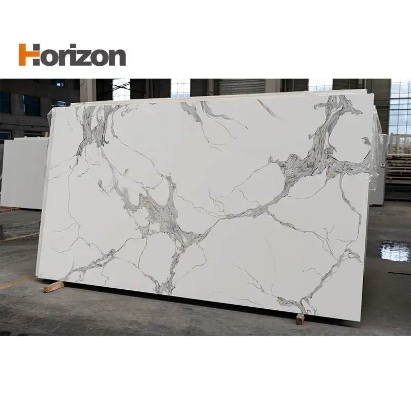 Calacatta Engineered Quartz Slab 3200x1600mm