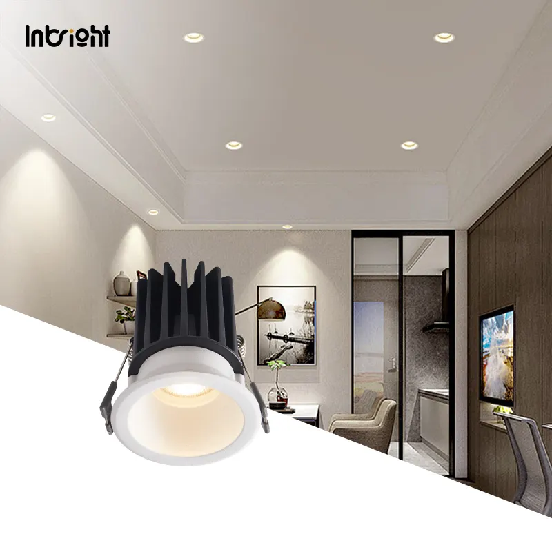 Dimmable Recessed Aluminum LED Downlight 8-40W IP65