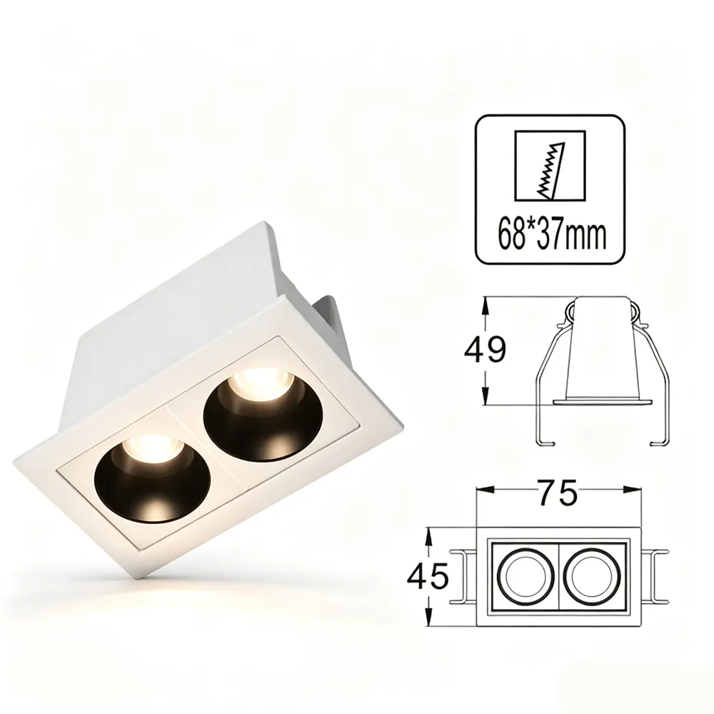 Aluminum LED Pendant Light