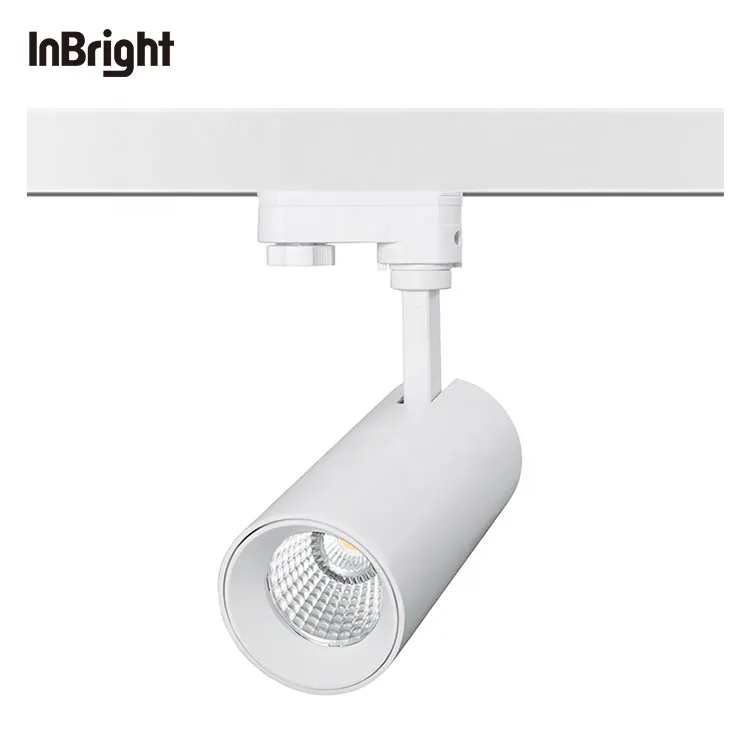 Rotatable Dimmable Aluminum LED Track Spotlight 12-36W