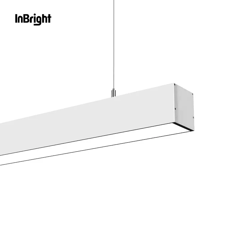 Surface-Mounted Aluminum Linear LED Pendant Light 20-48W