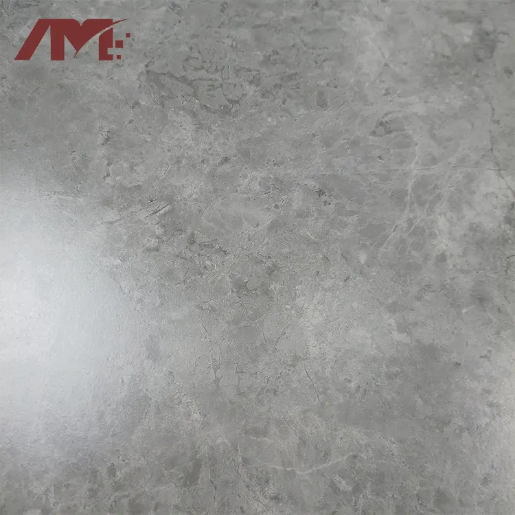 Concrete-Look Gray Glazed Porcelain Wall And Floor Tile 600x600mm