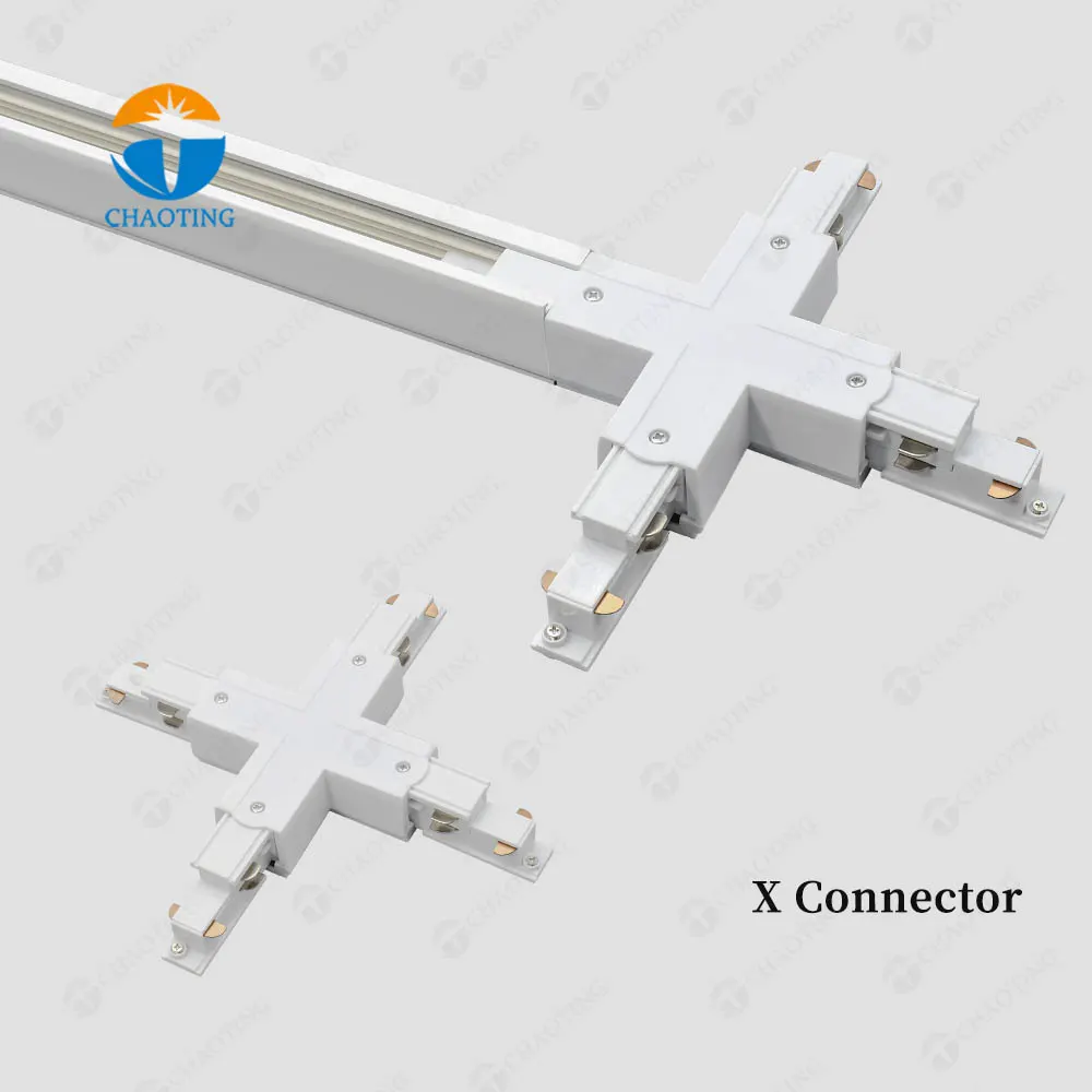 Surface-Mounted Aluminum LED Track Spotlight for 6-Wire Track