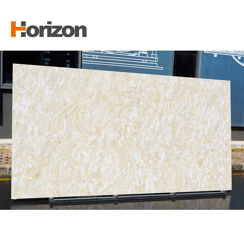 Calacatta White Engineered Quartz Slab 3200x1600mm