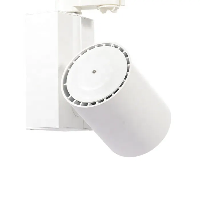 Dimmable Aluminum LED Track Spotlight White 30W