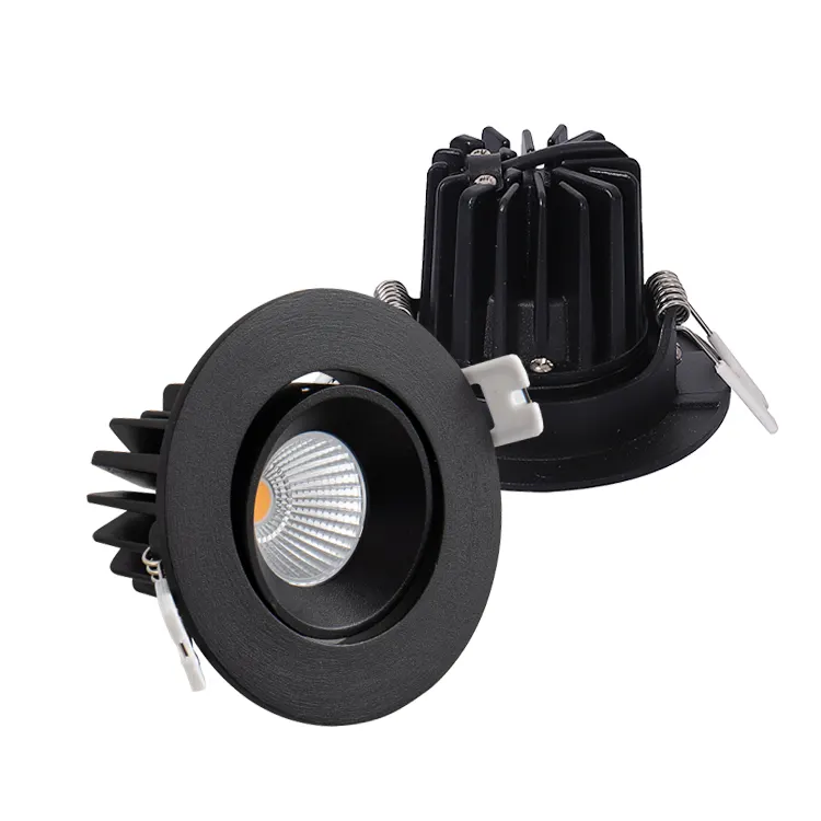 Anti-Glare Adjustable Dimmable Recessed LED Downlight 8W IP65
