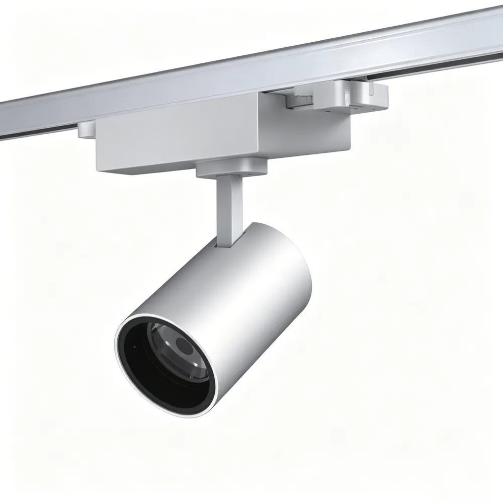 Rotatable Aluminum COB LED Track Spotlight 2/20W product sample