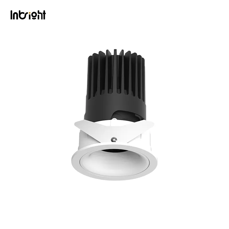 Rotatable Recessed Aluminum COB LED Downlight 28W