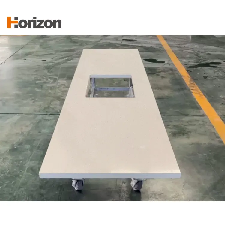 White Engineered Quartz Slab 3200x1600mm