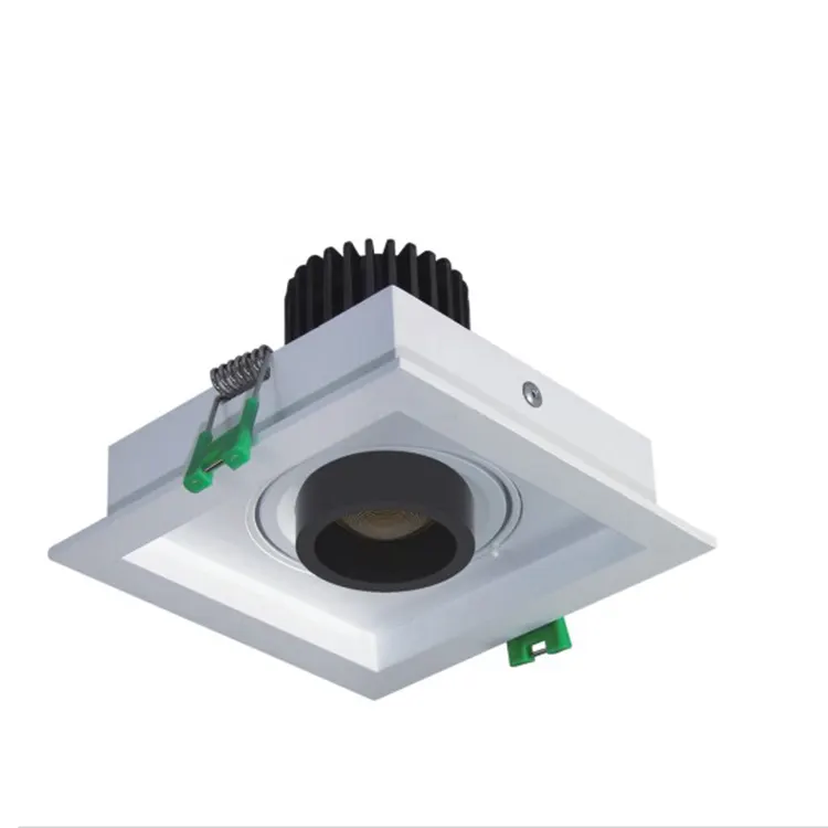 Dimmable Recessed Aluminum LED Downlight 6-15W
